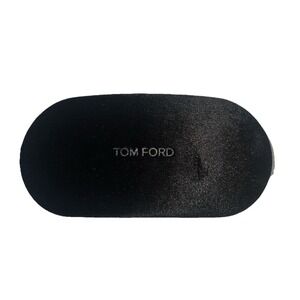 Tom‎ Ford Black Velvet Sunglasses Eyeglass Case Clamshell